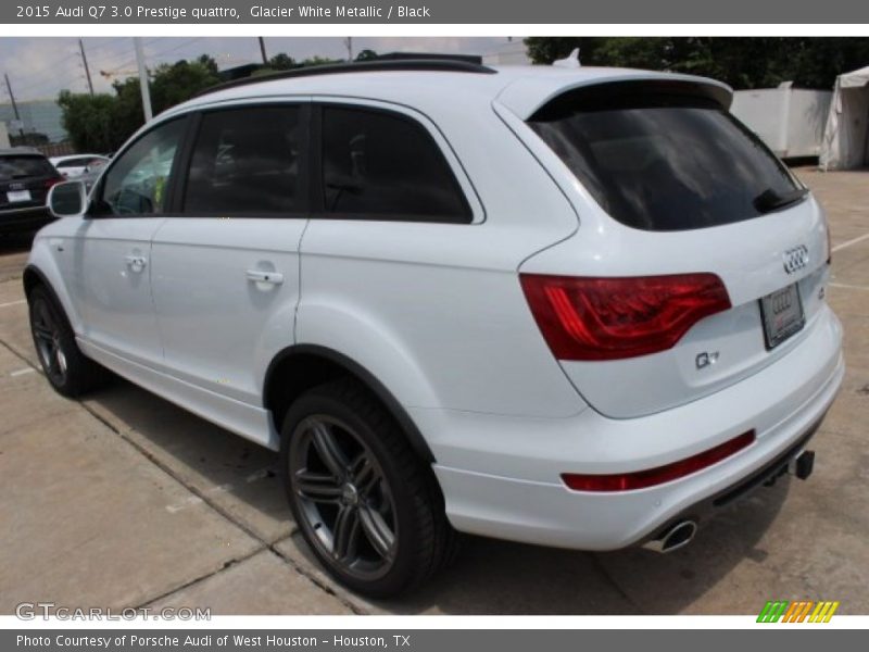 Glacier White Metallic / Black 2015 Audi Q7 3.0 Prestige quattro