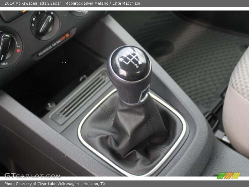  2014 Jetta S Sedan 5 Speed Manual Shifter