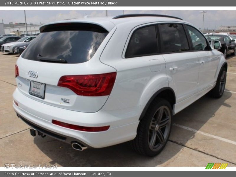 Glacier White Metallic / Black 2015 Audi Q7 3.0 Prestige quattro