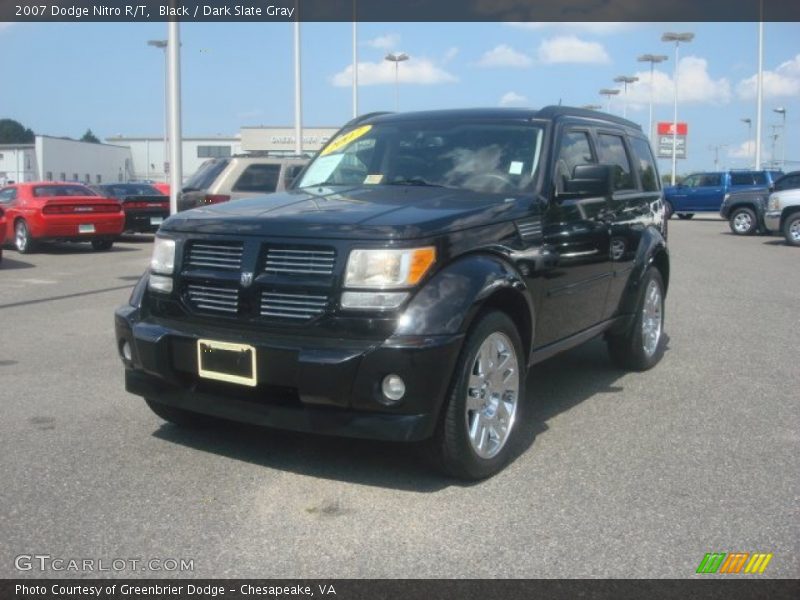Black / Dark Slate Gray 2007 Dodge Nitro R/T