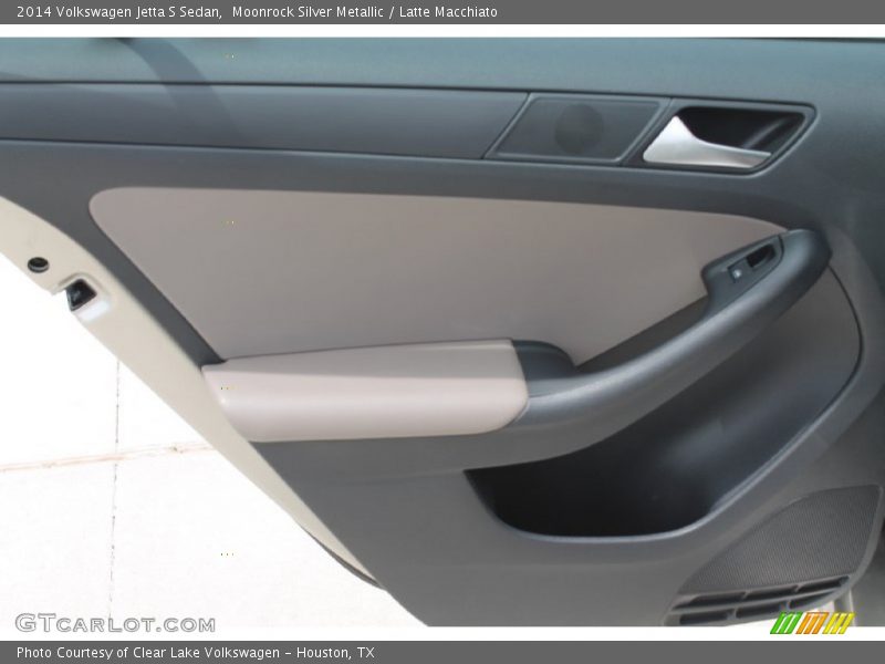 Moonrock Silver Metallic / Latte Macchiato 2014 Volkswagen Jetta S Sedan