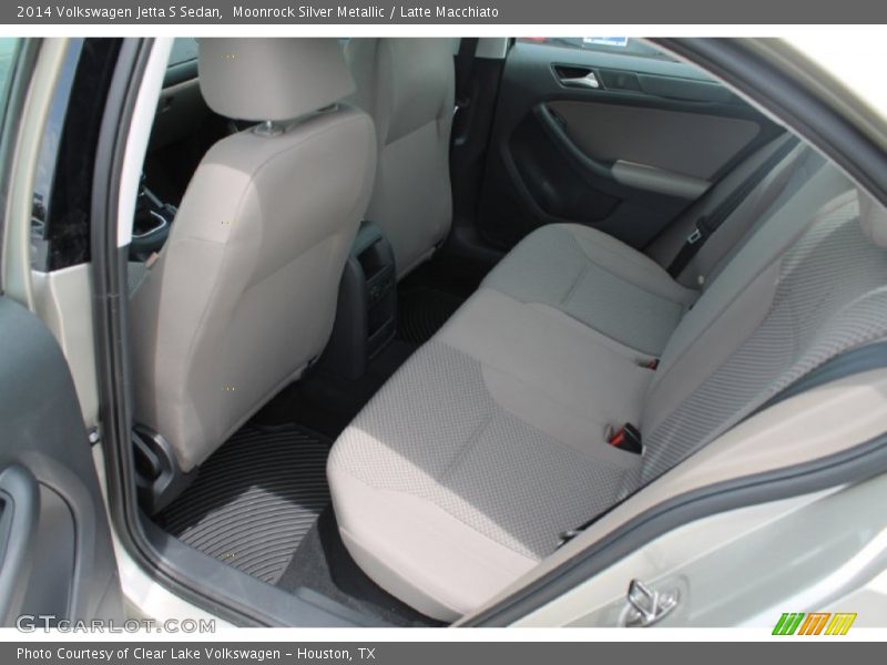 Moonrock Silver Metallic / Latte Macchiato 2014 Volkswagen Jetta S Sedan