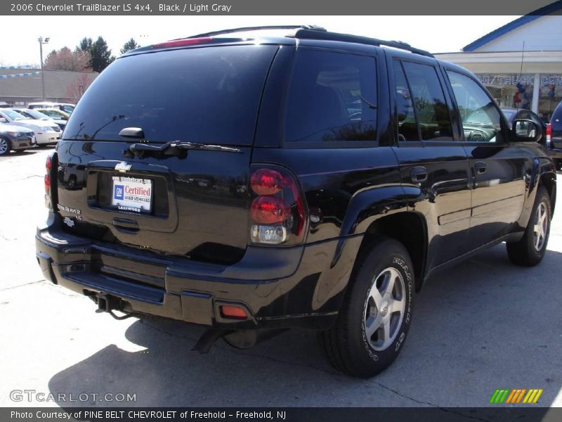 Black / Light Gray 2006 Chevrolet TrailBlazer LS 4x4