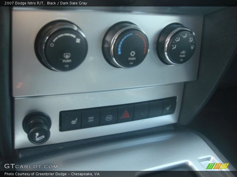 Black / Dark Slate Gray 2007 Dodge Nitro R/T