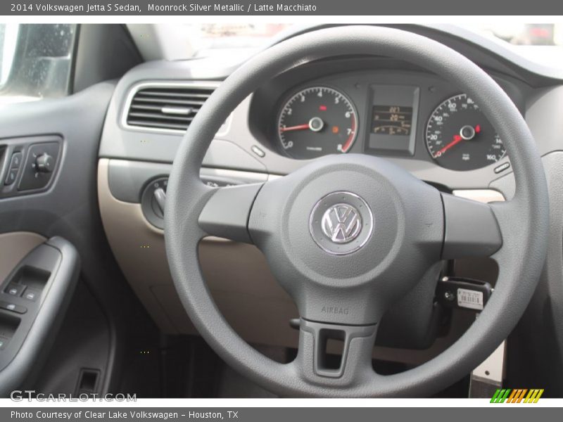  2014 Jetta S Sedan Steering Wheel