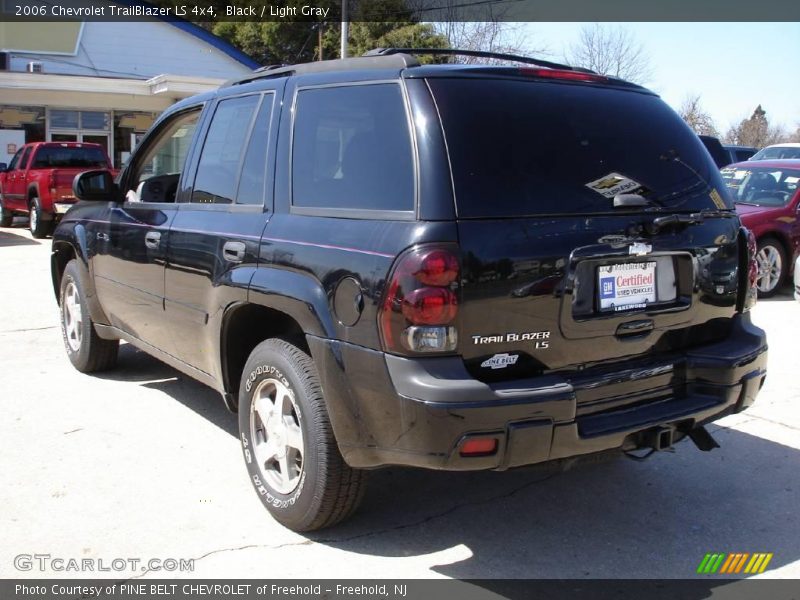 Black / Light Gray 2006 Chevrolet TrailBlazer LS 4x4