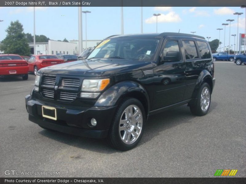 Black / Dark Slate Gray 2007 Dodge Nitro R/T