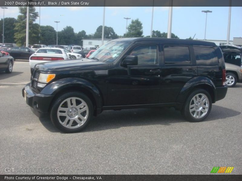 Black / Dark Slate Gray 2007 Dodge Nitro R/T