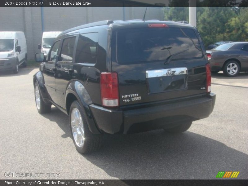 Black / Dark Slate Gray 2007 Dodge Nitro R/T