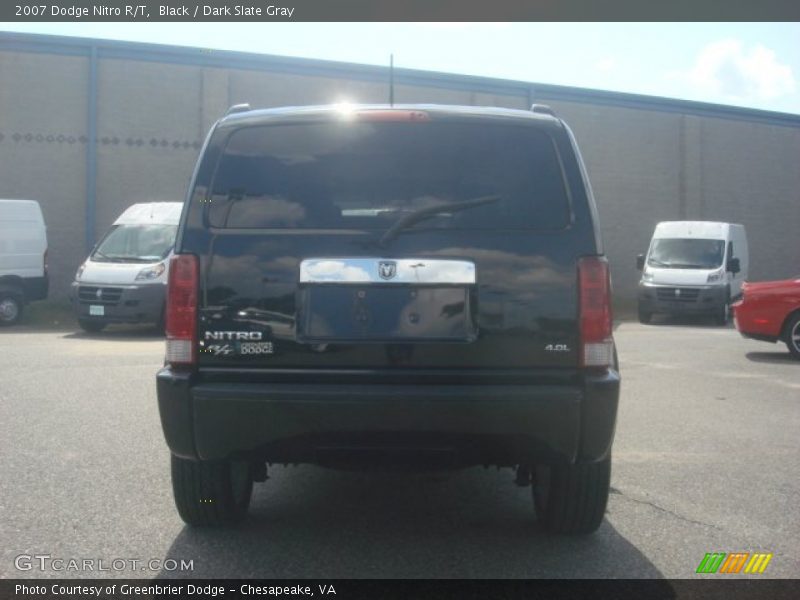 Black / Dark Slate Gray 2007 Dodge Nitro R/T