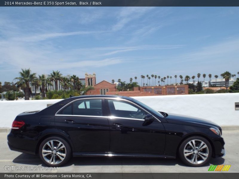Black / Black 2014 Mercedes-Benz E 350 Sport Sedan