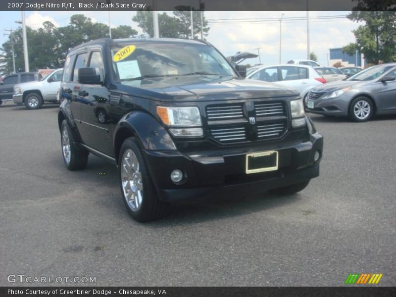 Black / Dark Slate Gray 2007 Dodge Nitro R/T