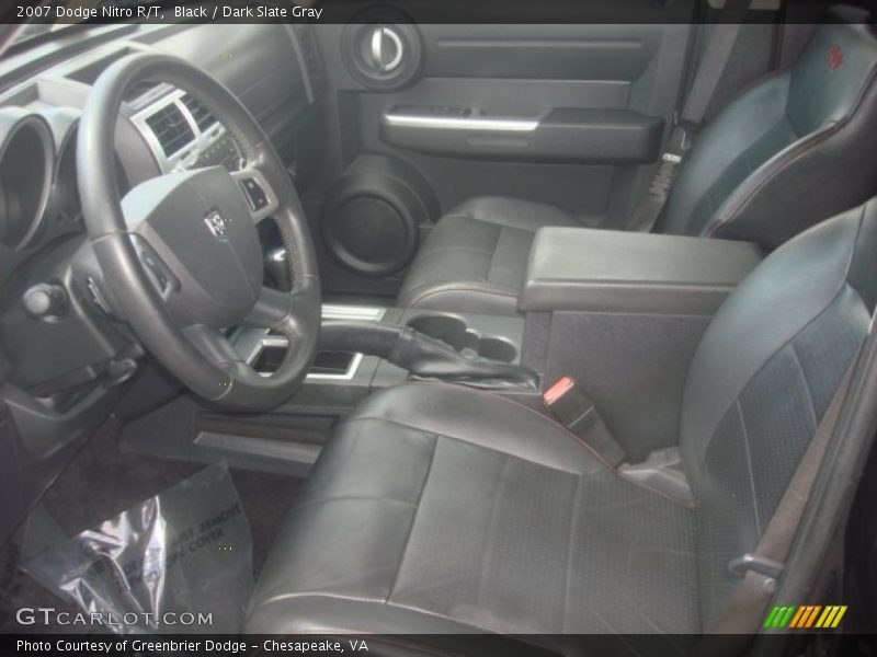 Black / Dark Slate Gray 2007 Dodge Nitro R/T