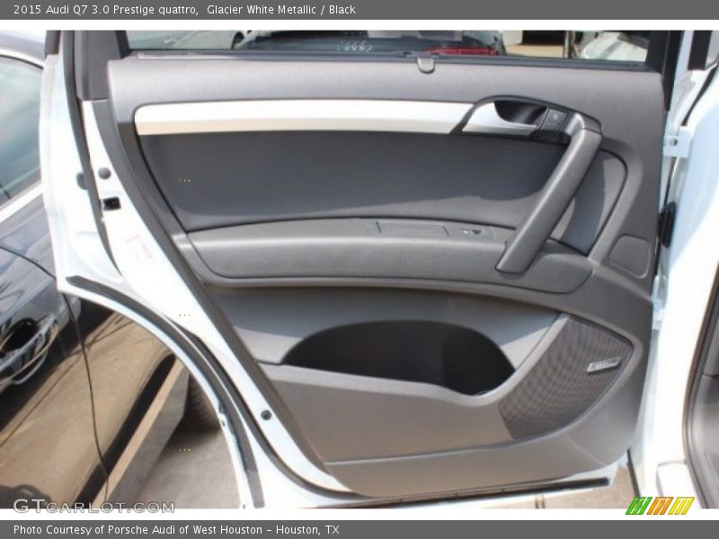 Glacier White Metallic / Black 2015 Audi Q7 3.0 Prestige quattro