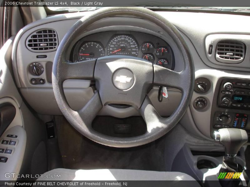 Black / Light Gray 2006 Chevrolet TrailBlazer LS 4x4