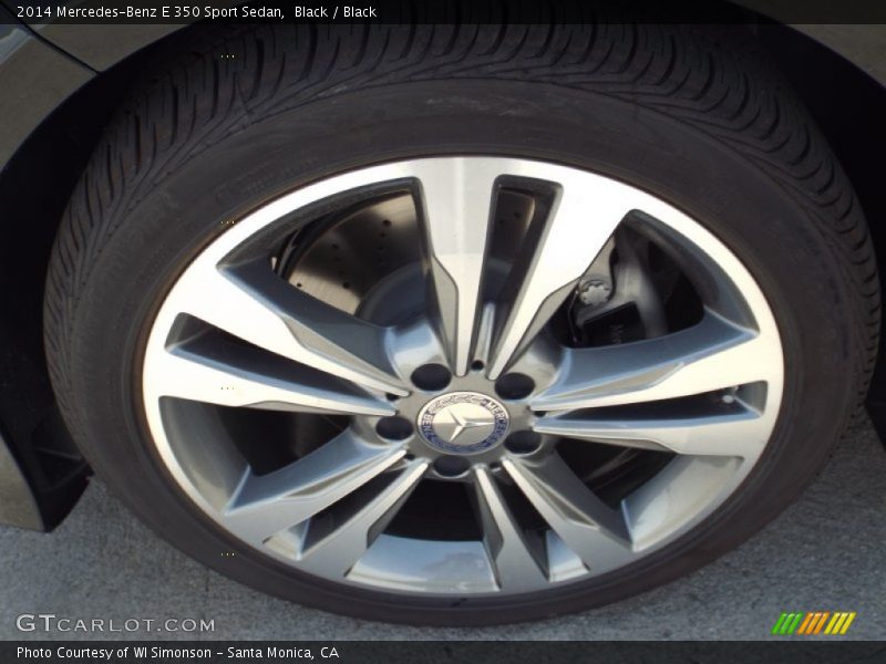 Black / Black 2014 Mercedes-Benz E 350 Sport Sedan
