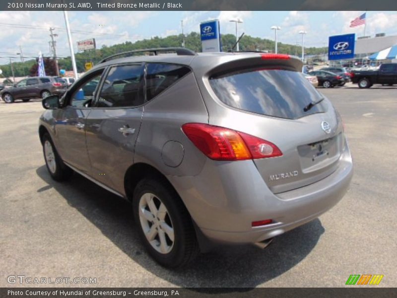 Tinted Bronze Metallic / Black 2010 Nissan Murano SL AWD