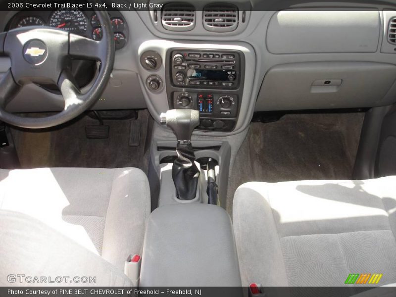 Black / Light Gray 2006 Chevrolet TrailBlazer LS 4x4