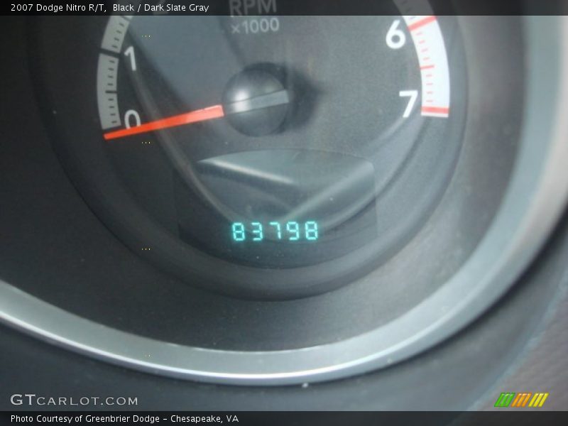 Black / Dark Slate Gray 2007 Dodge Nitro R/T