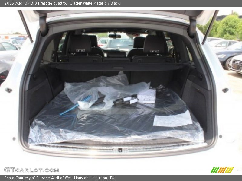 Glacier White Metallic / Black 2015 Audi Q7 3.0 Prestige quattro