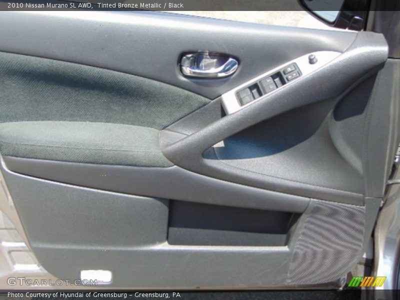 Tinted Bronze Metallic / Black 2010 Nissan Murano SL AWD
