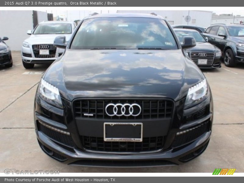 Orca Black Metallic / Black 2015 Audi Q7 3.0 Prestige quattro