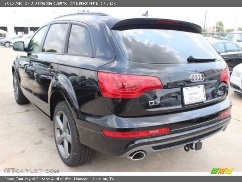 Orca Black Metallic / Black 2015 Audi Q7 3.0 Prestige quattro