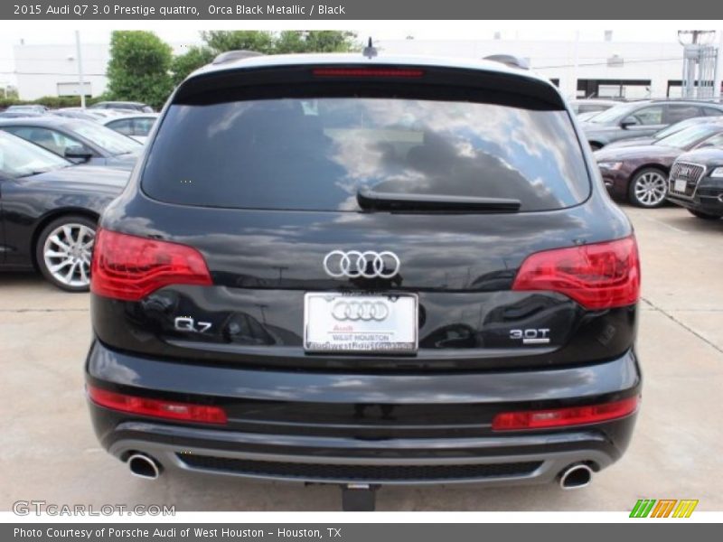 Orca Black Metallic / Black 2015 Audi Q7 3.0 Prestige quattro