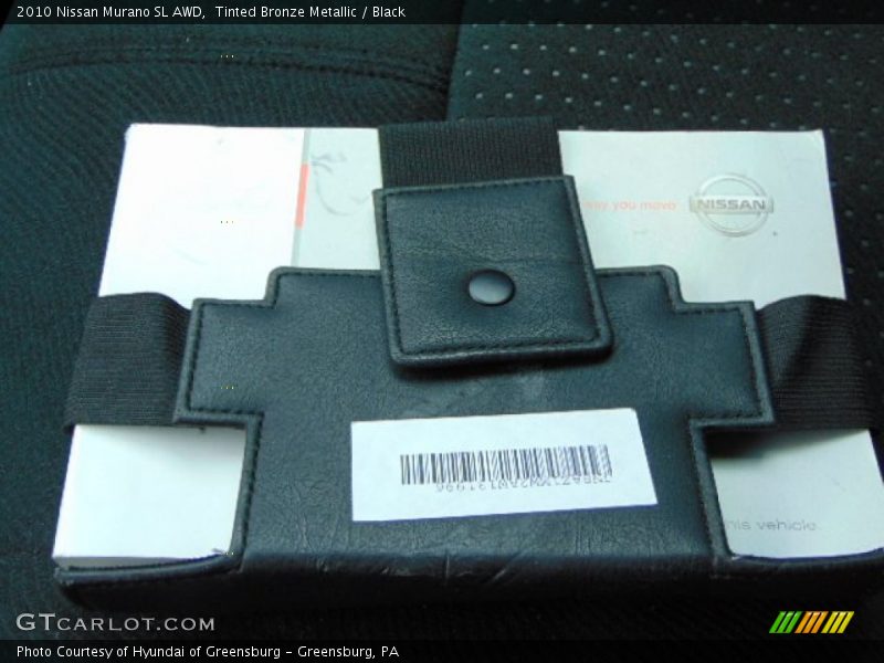 Tinted Bronze Metallic / Black 2010 Nissan Murano SL AWD