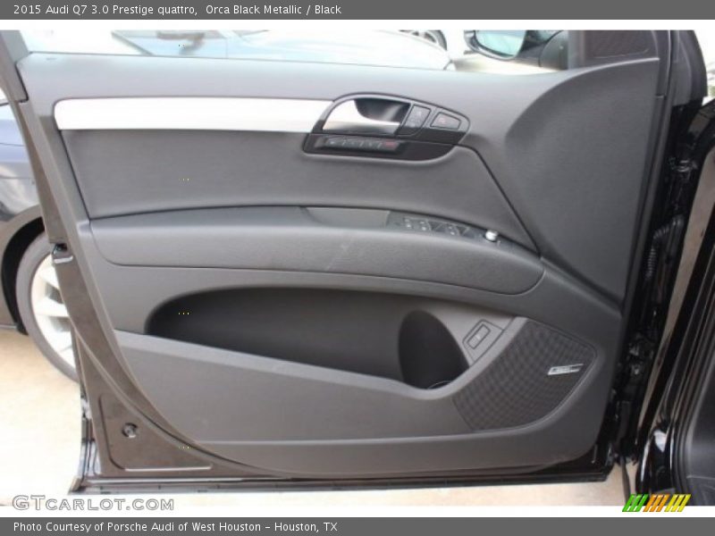 Orca Black Metallic / Black 2015 Audi Q7 3.0 Prestige quattro
