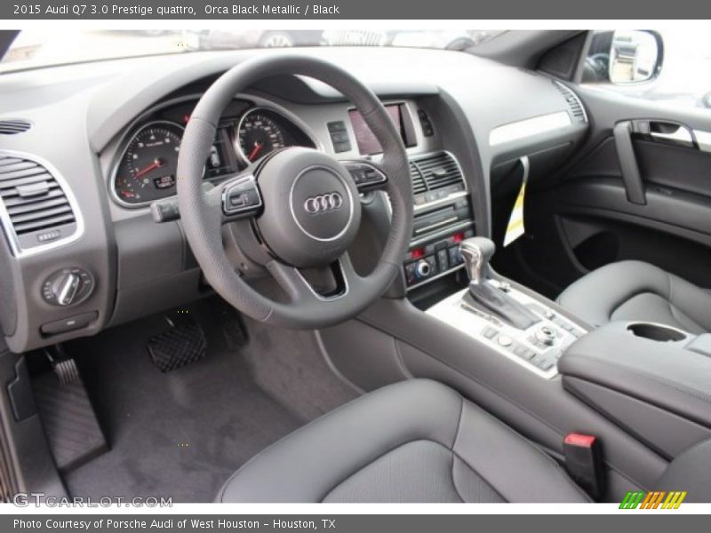 Orca Black Metallic / Black 2015 Audi Q7 3.0 Prestige quattro