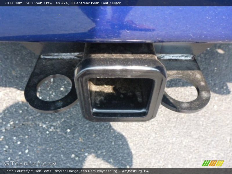 Blue Streak Pearl Coat / Black 2014 Ram 1500 Sport Crew Cab 4x4
