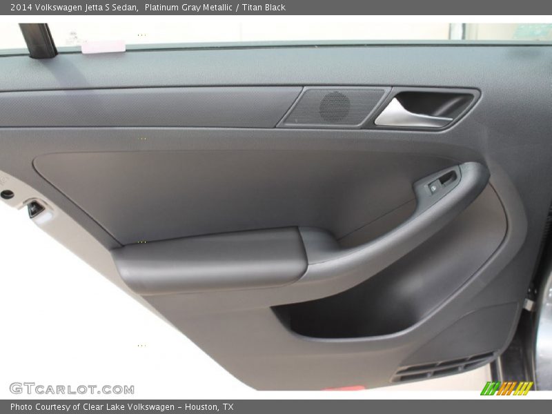 Platinum Gray Metallic / Titan Black 2014 Volkswagen Jetta S Sedan