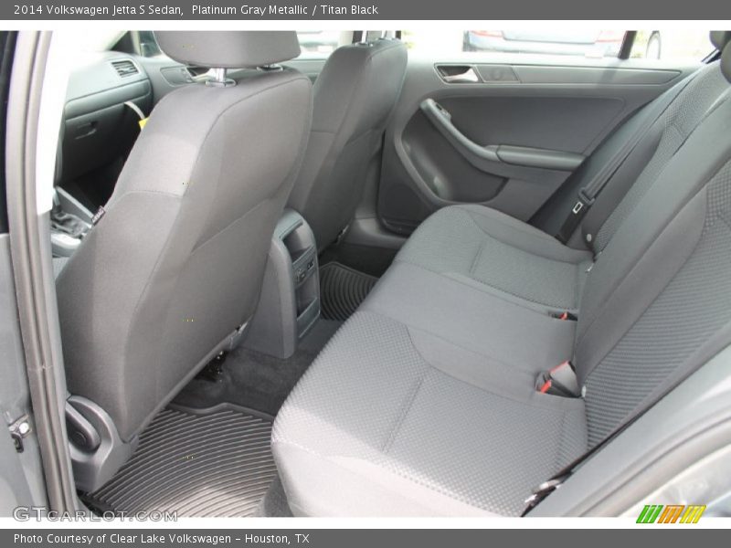 Platinum Gray Metallic / Titan Black 2014 Volkswagen Jetta S Sedan