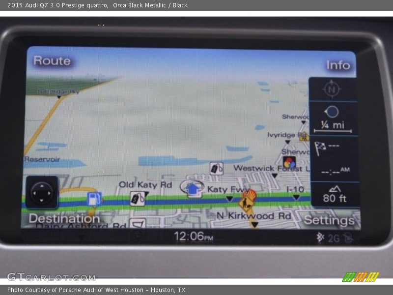 Orca Black Metallic / Black 2015 Audi Q7 3.0 Prestige quattro