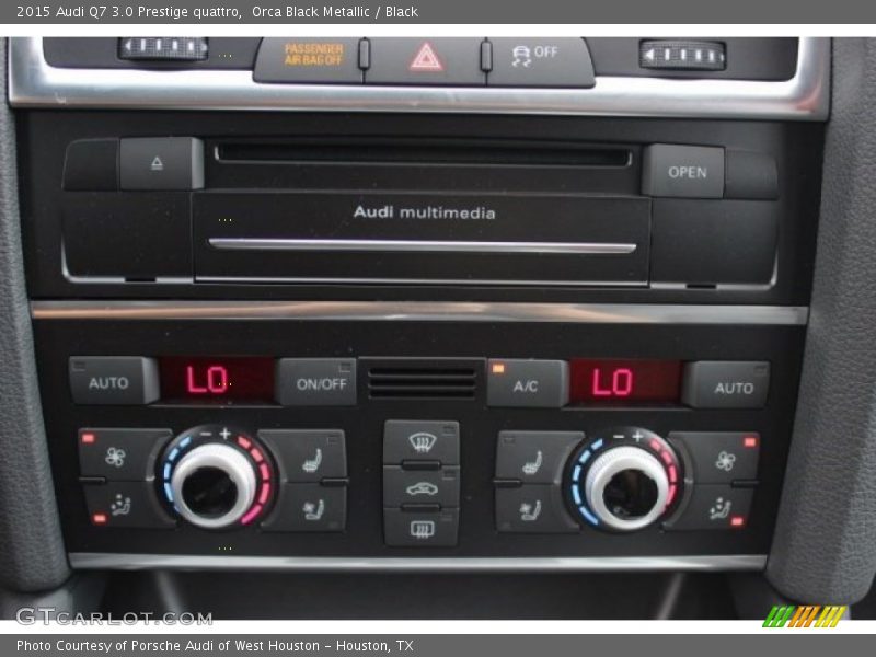 Orca Black Metallic / Black 2015 Audi Q7 3.0 Prestige quattro