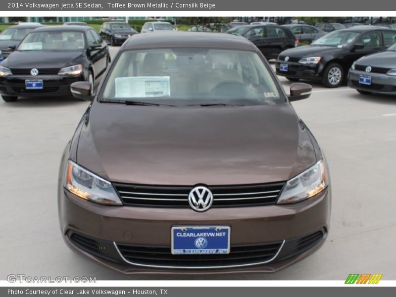 Toffee Brown Metallic / Cornsilk Beige 2014 Volkswagen Jetta SE Sedan