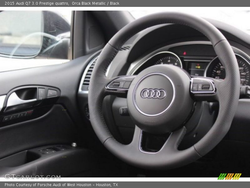 Orca Black Metallic / Black 2015 Audi Q7 3.0 Prestige quattro
