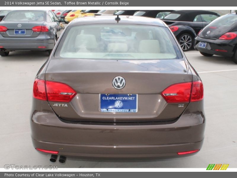 Toffee Brown Metallic / Cornsilk Beige 2014 Volkswagen Jetta SE Sedan