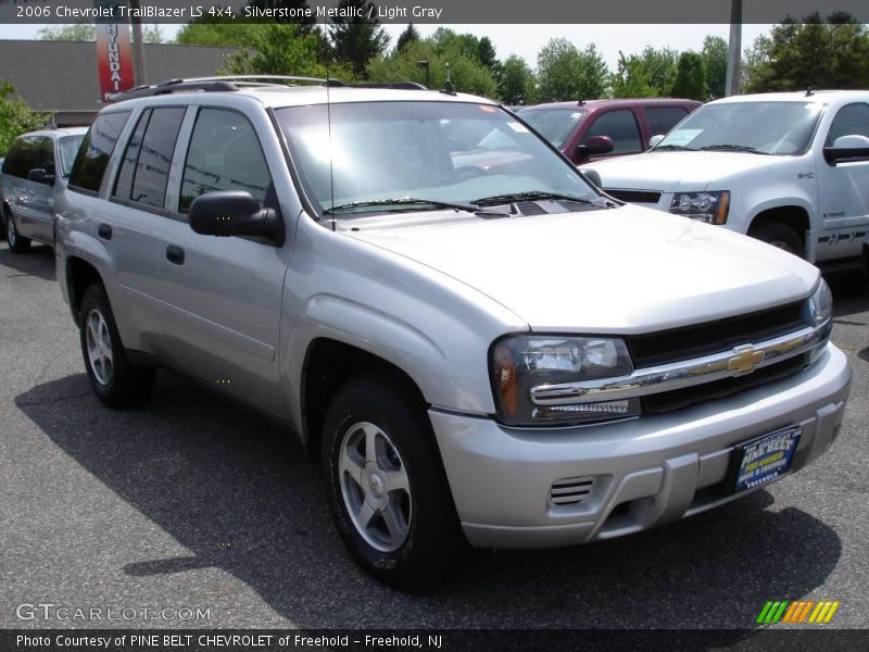 Silverstone Metallic / Light Gray 2006 Chevrolet TrailBlazer LS 4x4