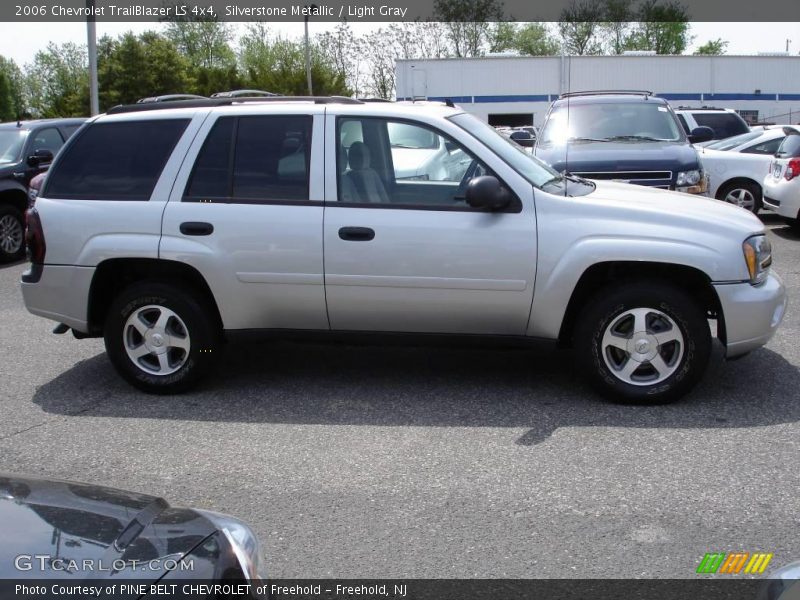 Silverstone Metallic / Light Gray 2006 Chevrolet TrailBlazer LS 4x4