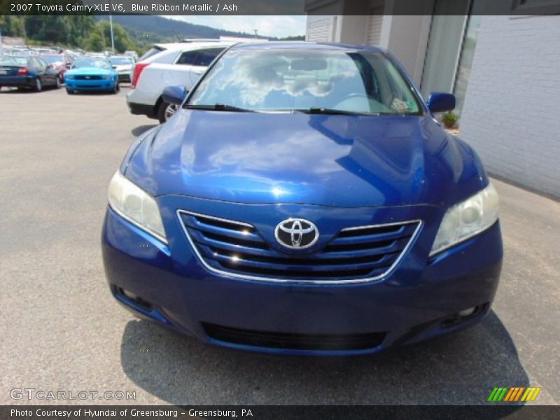 Blue Ribbon Metallic / Ash 2007 Toyota Camry XLE V6