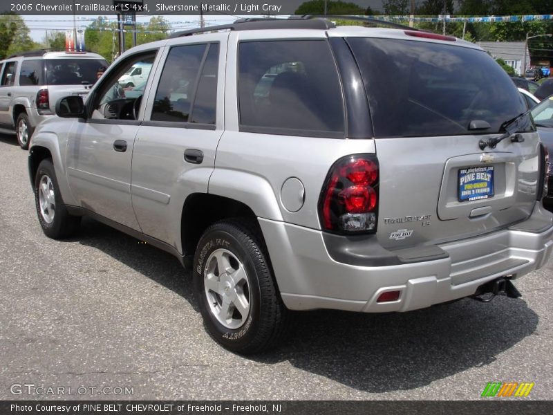 Silverstone Metallic / Light Gray 2006 Chevrolet TrailBlazer LS 4x4
