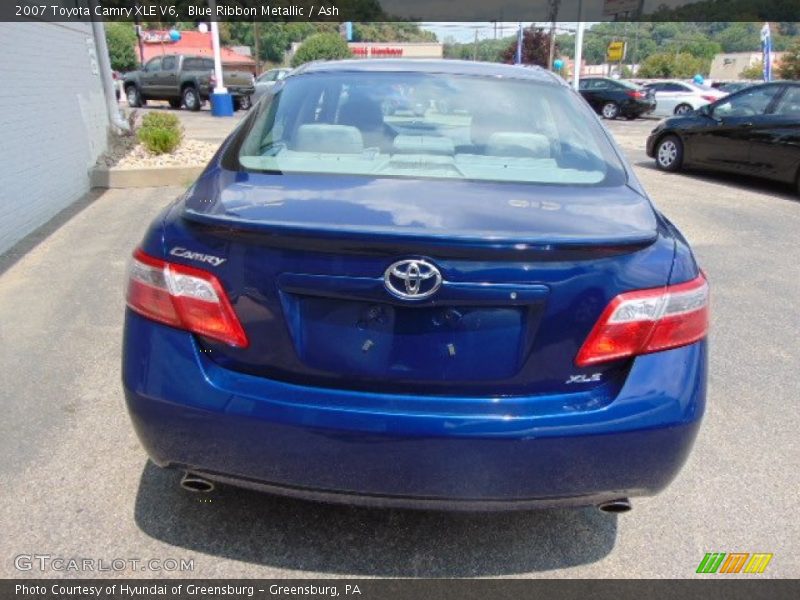 Blue Ribbon Metallic / Ash 2007 Toyota Camry XLE V6