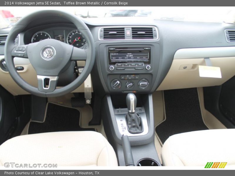 Toffee Brown Metallic / Cornsilk Beige 2014 Volkswagen Jetta SE Sedan