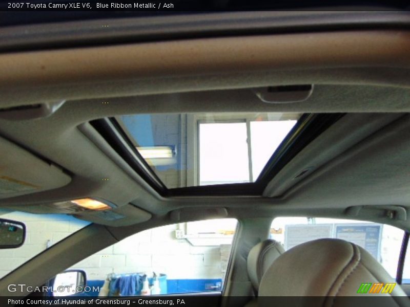 Blue Ribbon Metallic / Ash 2007 Toyota Camry XLE V6