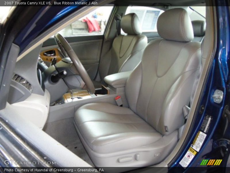 Blue Ribbon Metallic / Ash 2007 Toyota Camry XLE V6