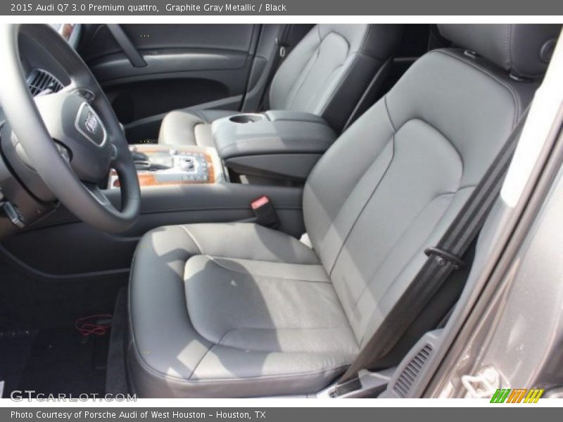 Graphite Gray Metallic / Black 2015 Audi Q7 3.0 Premium quattro
