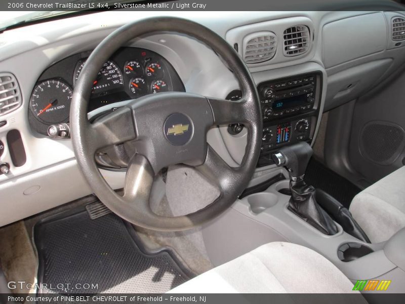 Silverstone Metallic / Light Gray 2006 Chevrolet TrailBlazer LS 4x4
