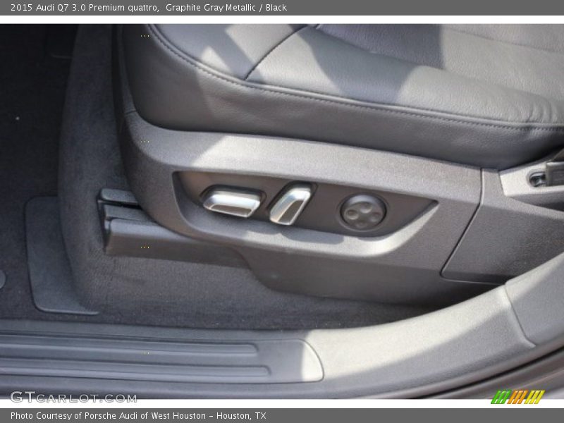 Graphite Gray Metallic / Black 2015 Audi Q7 3.0 Premium quattro